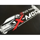 Stiker Xmoc dengan bahan polycarbonate 1