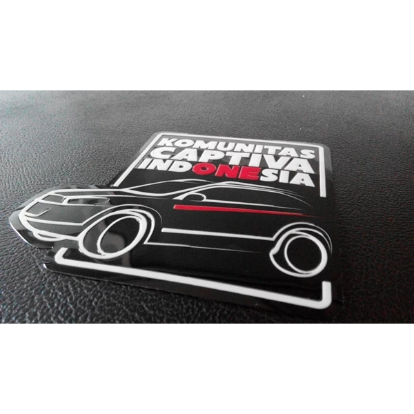 Xmoc sticker with polycarbonate material