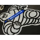 Micheline motorcycle tire embossed sticker 3